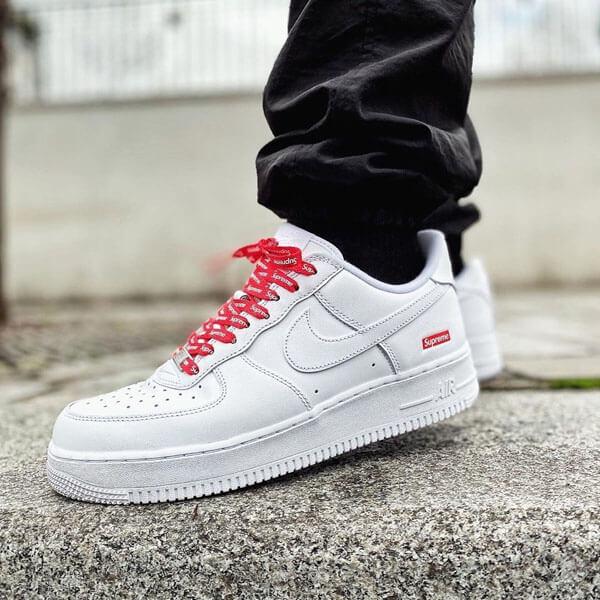 ★シュプリーム ナイキ スニーカー コピー supreme 偽物★ NIKE AIR FORCE 1 LOW ★ White201116CC8